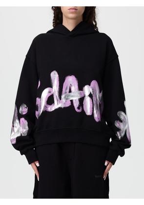 Sweatshirt DISCLAIMER Woman color Black