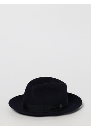 Hat BORSALINO Men color Blue
