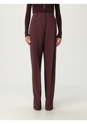 Pants ELISABETTA FRANCHI Woman color Wine