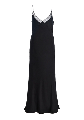 The Row Barina Silk Twill Maxi Dress - Moda Operandi