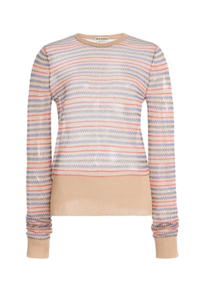 JW Anderson Cotton-Wool Fair Isle Sweater - Moda Operandi