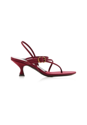 Herbert Levine Starry-Eyed Satin Sandals - Moda Operandi