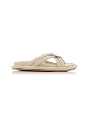 Moncler Bell Soft Leather Sandals - Moda Operandi