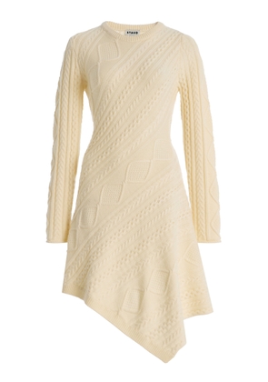 STAUD Eva Wool-Blend Mini Sweater Dress - Moda Operandi