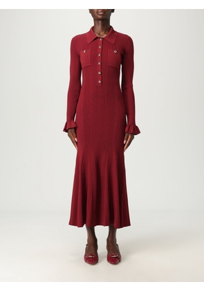 Dress SELF-PORTRAIT Woman color Burgundy