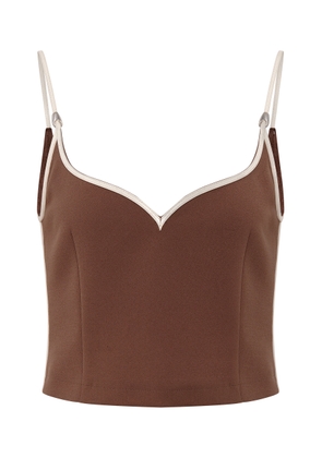 Paris Georgia Heart Bonded Jersey Vest Top - Moda Operandi