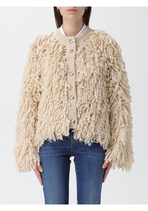 Fur Coat LIU JO Woman color White