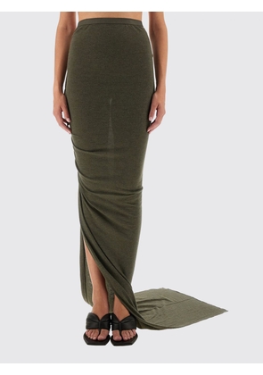 Skirt RICK OWENS Woman color Green