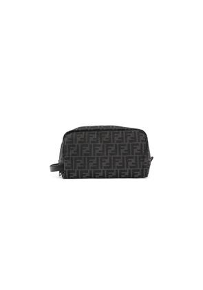 FF fabric toiletry jacquard case
