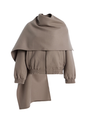Aya Muse Tuli Wool-Blend Scarf Jacket - Moda Operandi