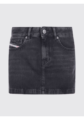 Skirt DIESEL Woman color Denim