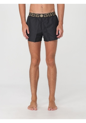 Swimsuit VERSACE Men color Black