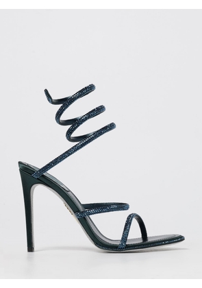 Heeled Sandal RENE CAOVILLA Woman color Green