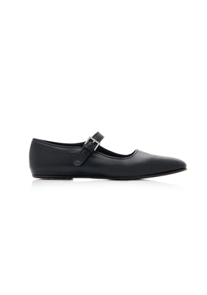 The Row Ava Leather Flats - Moda Operandi