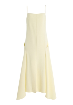 Brandon Maxwell The Darby Crepe Midi Dress - Moda Operandi