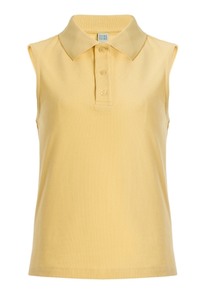 Flore Flore Lauren Cotton Polo Tank Top - Moda Operandi