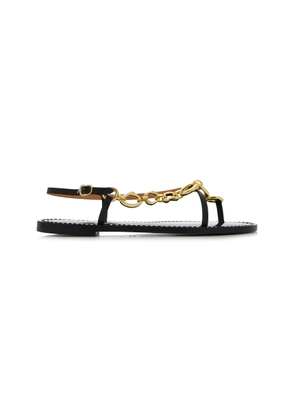 AMANU The Kilifi Leather Sandals - Moda Operandi