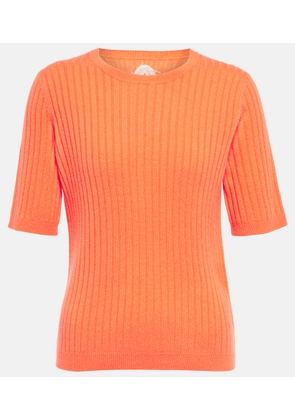 Jardin des Orangers Ribbed-knit cashmere top