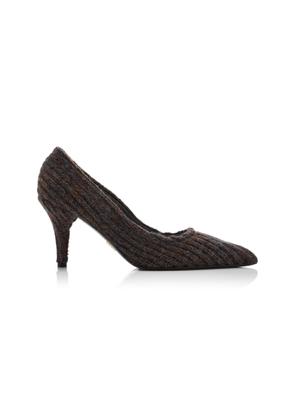 Prada Knit Wool Pumps - Moda Operandi