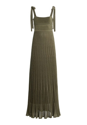 Zimmermann Wanderlust Metallic Maxi Dress - Moda Operandi