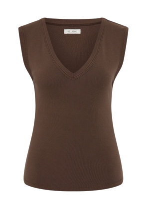 St. Agni Organic-Cotton Tank Top - Moda Operandi