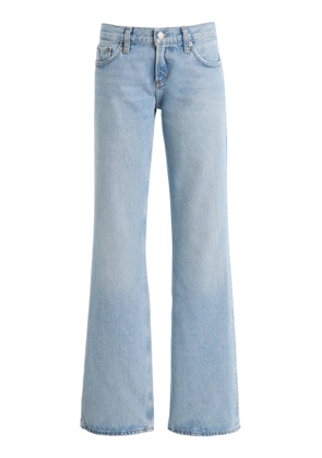 Agolde Low-Rise Bootcut Jeans   - Moda Operandi