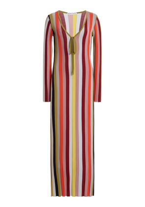 Third Form Rhythm Striped Knit Maxi Dress - Moda Operandi