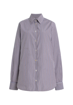 AMIYA Britannia Cotton Shirt - Moda Operandi