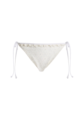 JUILLET SWIMWEAR Annie Broderie Anglaise Bikini Bottoms - Moda Operandi