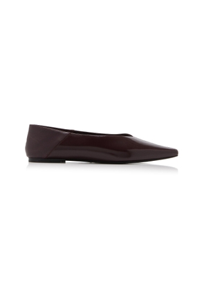 St. Agni Collapsable Leather Flats - Moda Operandi