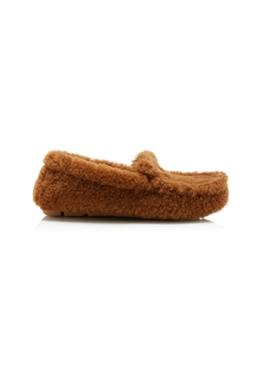Prada Shearling Driving Shoes - Moda Operandi