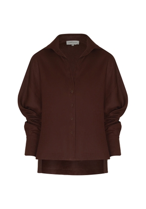 Andres Otalora Si Sabes Linen Shirt - Moda Operandi