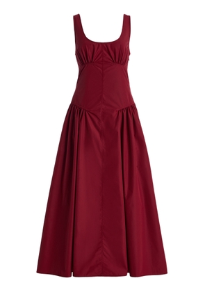 Proenza Schouler White Label Kendall Tech-Cotton Midi Dress - Moda Operandi