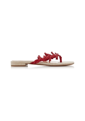 Gianvito Rossi Leather Sandals - Moda Operandi