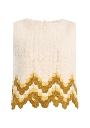 ESCVDO Exclusive Suspiro Cotton Top - Moda Operandi