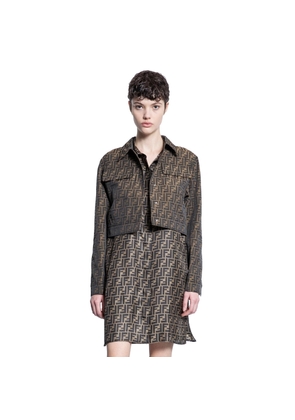 Cropped FF Canvas Blouson