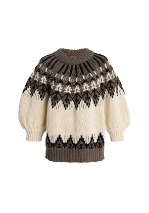 Altuzarra Marty Fair Isle Cotton Sweater - Moda Operandi