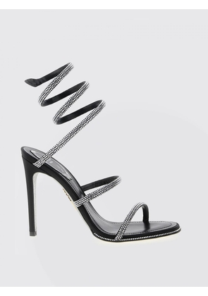 Heeled Sandal RENE CAOVILLA Woman color Black