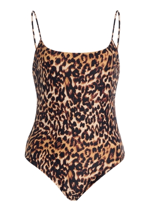 JUILLET SWIMWEAR Imey Leopard-Print One-Piece Swimsuit - Moda Operandi