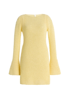 Significant Other Exclusive Oakleigh Crocheted Cotton-Blend Mini Dress - Moda Operandi