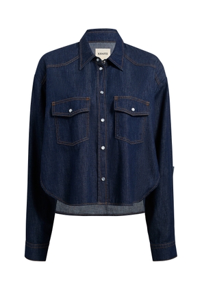 Khaite Grenon Chambray Shirt - Moda Operandi