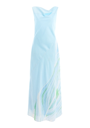 Significant Other Exclusive Juliana Floral Satin Maxi Dress - Moda Operandi