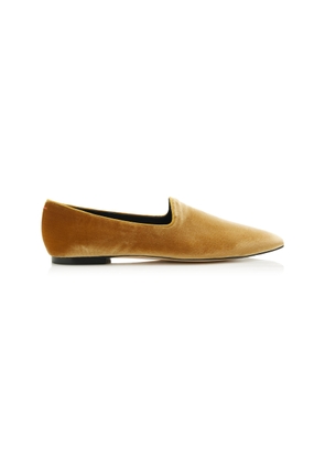 Aeyde Vanna Velvet Loafers - Moda Operandi