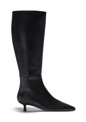 Aeyde Sabrina Leather Knee Boots - Moda Operandi