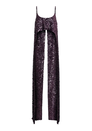 Rabanne Sequin-Embellished Longline Top - Moda Operandi