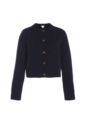 Bottega Veneta Knot Boucle-Knit Wool Cardigan - Moda Operandi