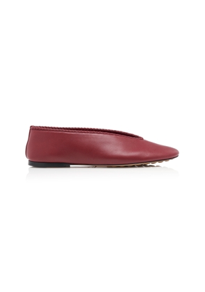 Bottega Veneta Leather Ballet Flats - Moda Operandi