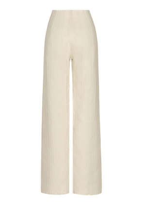 Andres Otalora Tuyo Linen Wide-Leg Pants - Moda Operandi