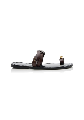 AMANU The Lagos Leather Sandals - Moda Operandi