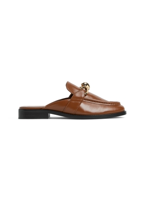 Bottega Veneta Astaire Calfskin Loafer Mules - Moda Operandi